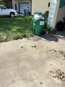 After Image of the Junk Pile Gone and a Cleared Space In Hiawatha, KS and Surrounding Areas
